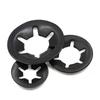 M3 X 9mm Lock Washer Internal Locking Washer Star Tooth Black 100pcs-Good