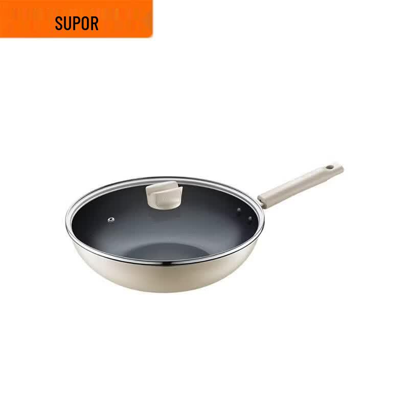 SUPOR 32cm Non-stick Stir-fry Wok