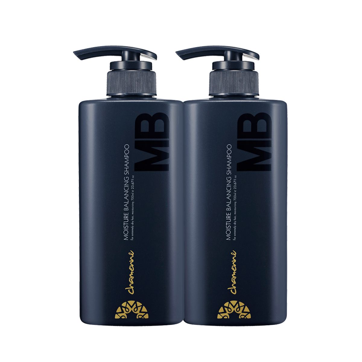 Shamenne MB Shampoo 700ml x 2 (Intensive Moisture for Coarse Hair)
