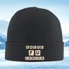 Words Cancerfucktiles Alphabetscore Unisex Women Unisex Knitted Hat Beanie Pullover Cap Winter Thermal Warm Christmas Outdoor C