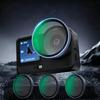Quick Install Lens Filters Set Highly Clarities AntiGlare Coating For Action6/6Pro Camera
