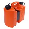 Efficient 5L Fuel And Chain Oil Combi Can With Tool Carriers For Chainsaws Efficient Refueling Chainsaws And Outdoor Equipment