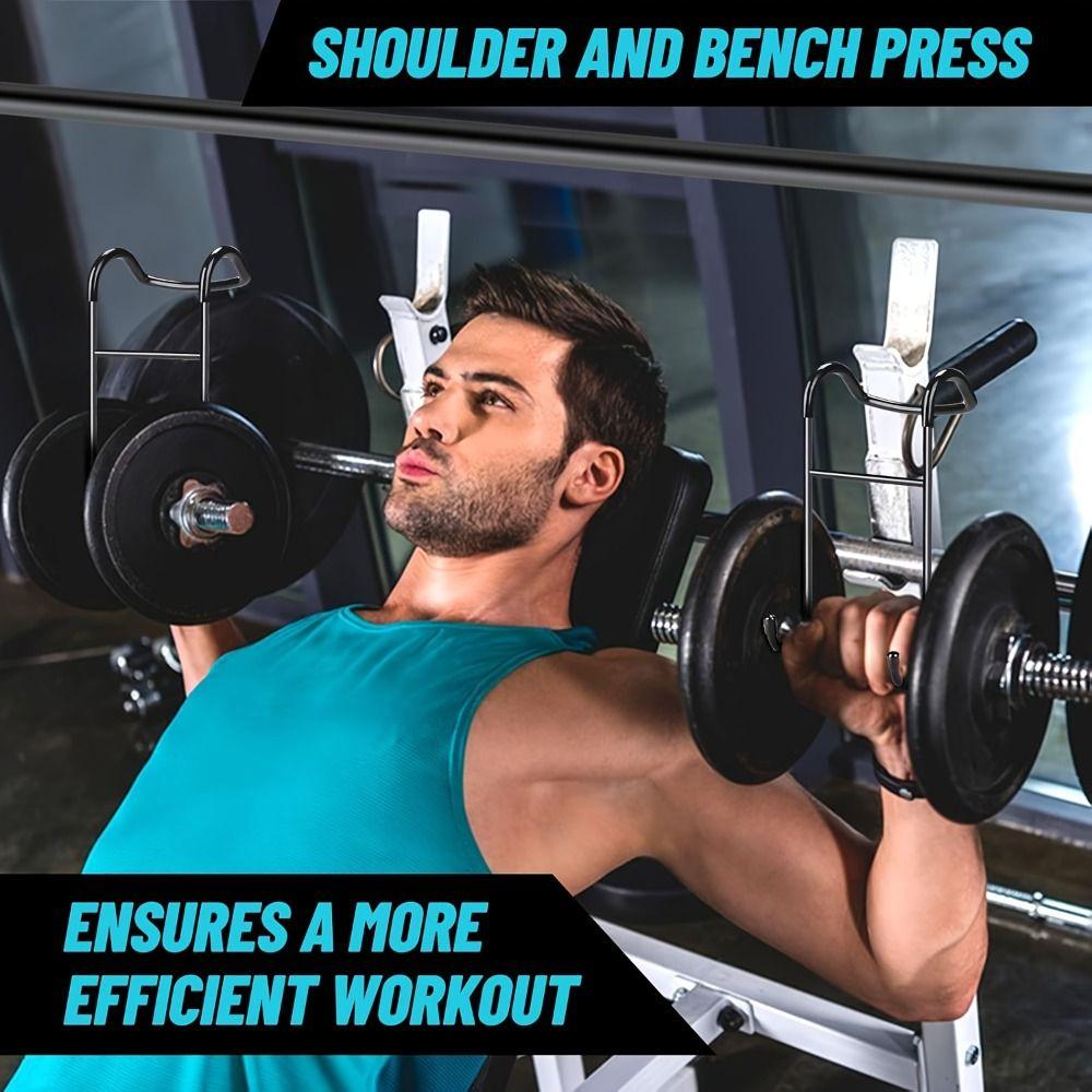 250lb Capacity Multi-function Weight Assist Bar For Fitness & Training