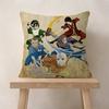 AvatarDe Legende van Aang Gezocht Retro Kussen Cadeau Huis Kantoor Decoratie Slaapkamer Bank Auto Kussenhoes Hoes x