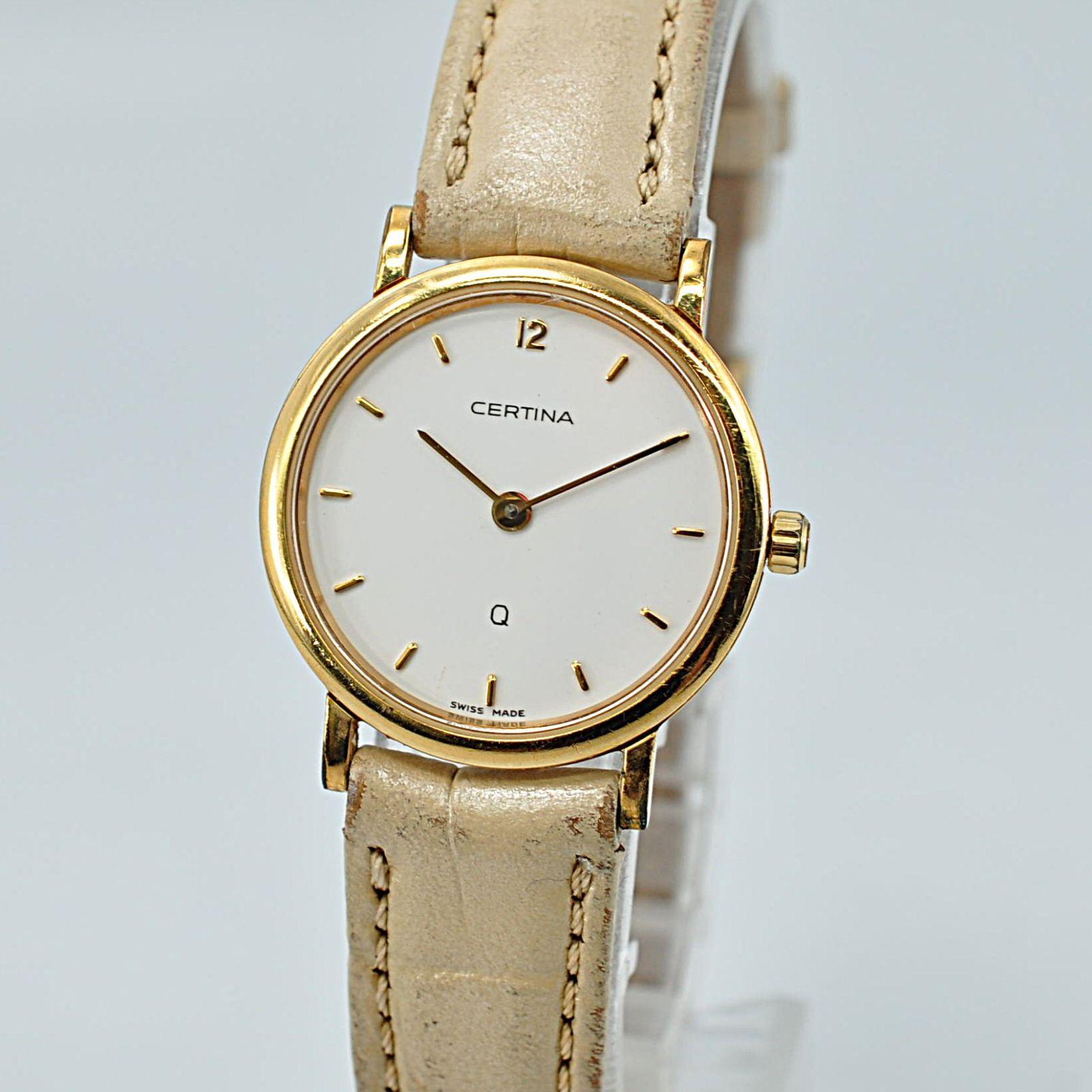 Used CERTINA 203 2020 36 Quartz watch ladies working item
