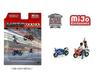 American Diorama Scale Figure Moto Mania Biker Mijo 1/64 Set, Exclusive, AD-76486MJ
