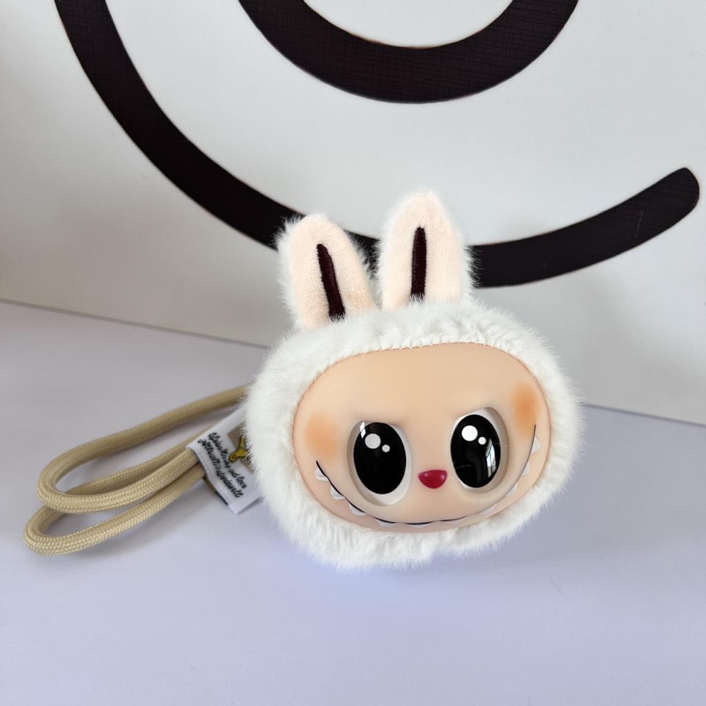 Cute Cute Vinyl Head Pendant Plush Toy Doll Cartoon Bag Pendant Keychain Doll