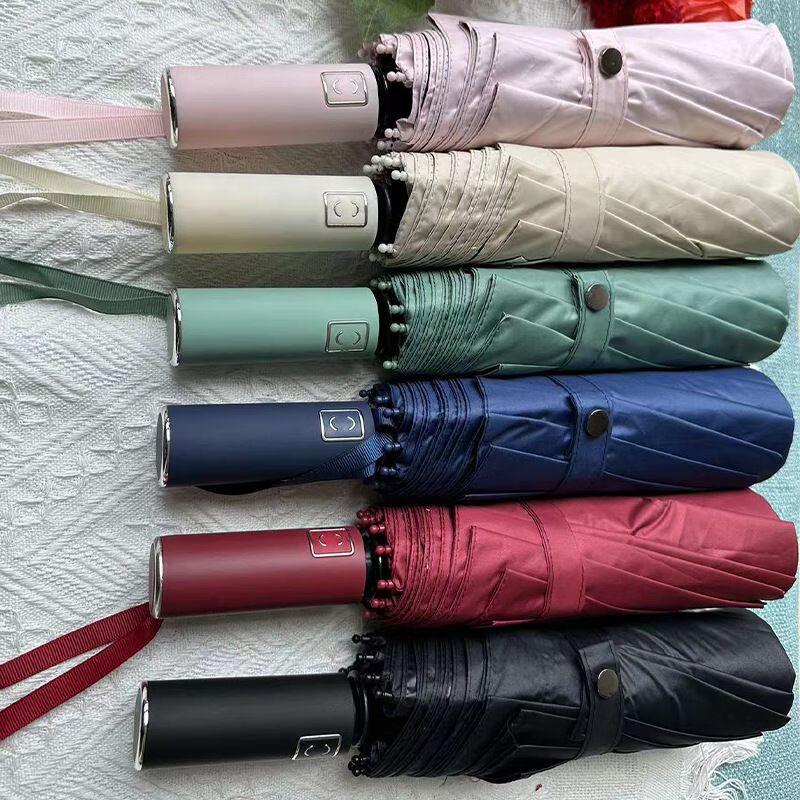 Qiuqiao Premium Automatic 3-Fold Sun & Rain Umbrella