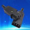 5pcs Universal 3 Pin Terminals Power Plug Adapter IEC 320 C14 Male C13 Female