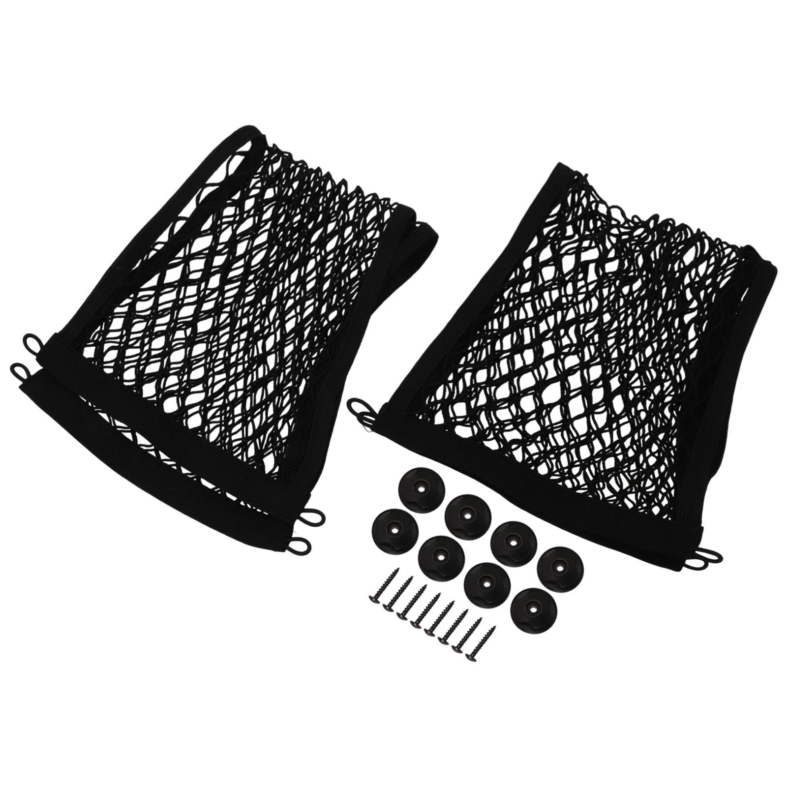 

Multi Functional Mesh Storage Bag for RVs Keeps Your Car Clean and Organized Easily Attached with Screws for Convenience China Mainland