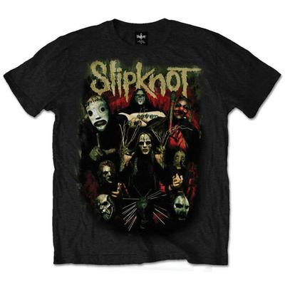 Slipknot Come Play Dying Black Rock Metal Tee T-shirt unisexe