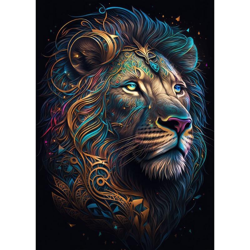 Animals Phoenix Gorilla Colorful Octopus Art Print Canvas Poster Wall Art For Living Room Abstract Celestial Home Decor Cuadros