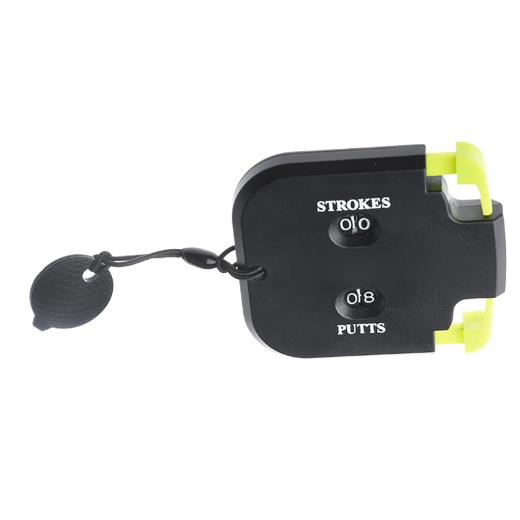 Golf Shot Count Stroke Putt Score Counter 2 Player Stroke Counter Golf Score Indicator for Golf Game Score Keeper