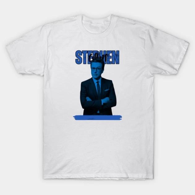 Stephen Colbert Retro Comedy Art Tshirt S