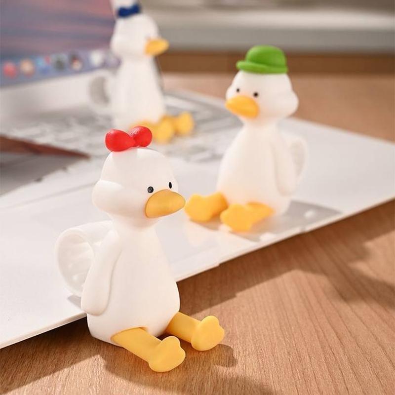 Bear Duck Punch-Free Door Anti-Collision Pad Room Bathroom Door Handle Silicone Silent Protection Pad Door Handle Cover