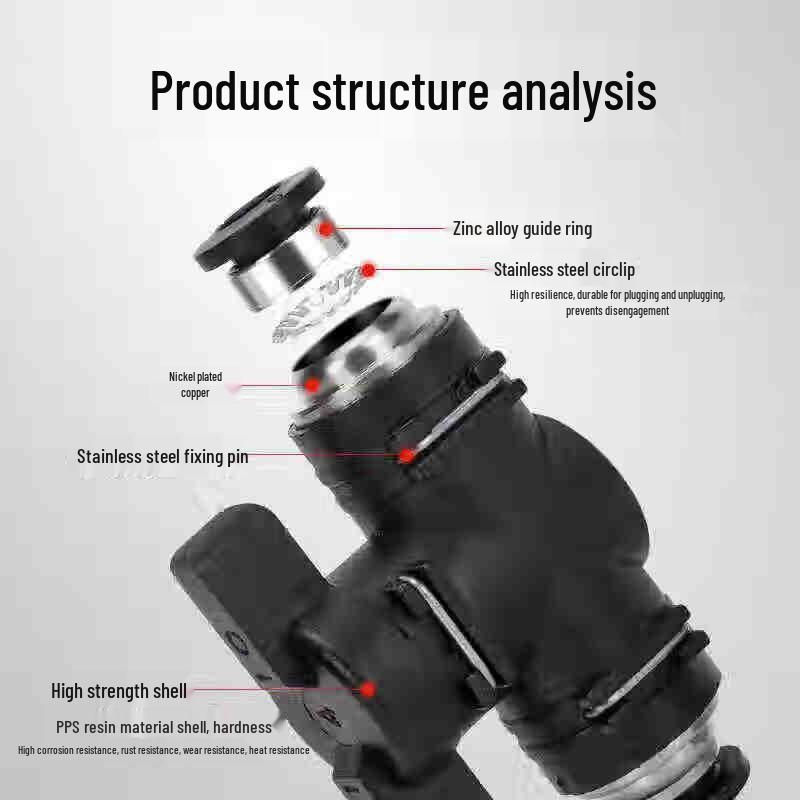 Pneumatic Quick Connect Air Tube Valve