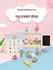 Wooden Ice Cream Shop Play Set for Kids – Pretend Play Kitchen Toy