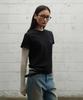 Keulaeki [Women] Basic Logo Tee_Black [Kr265Pwt403]