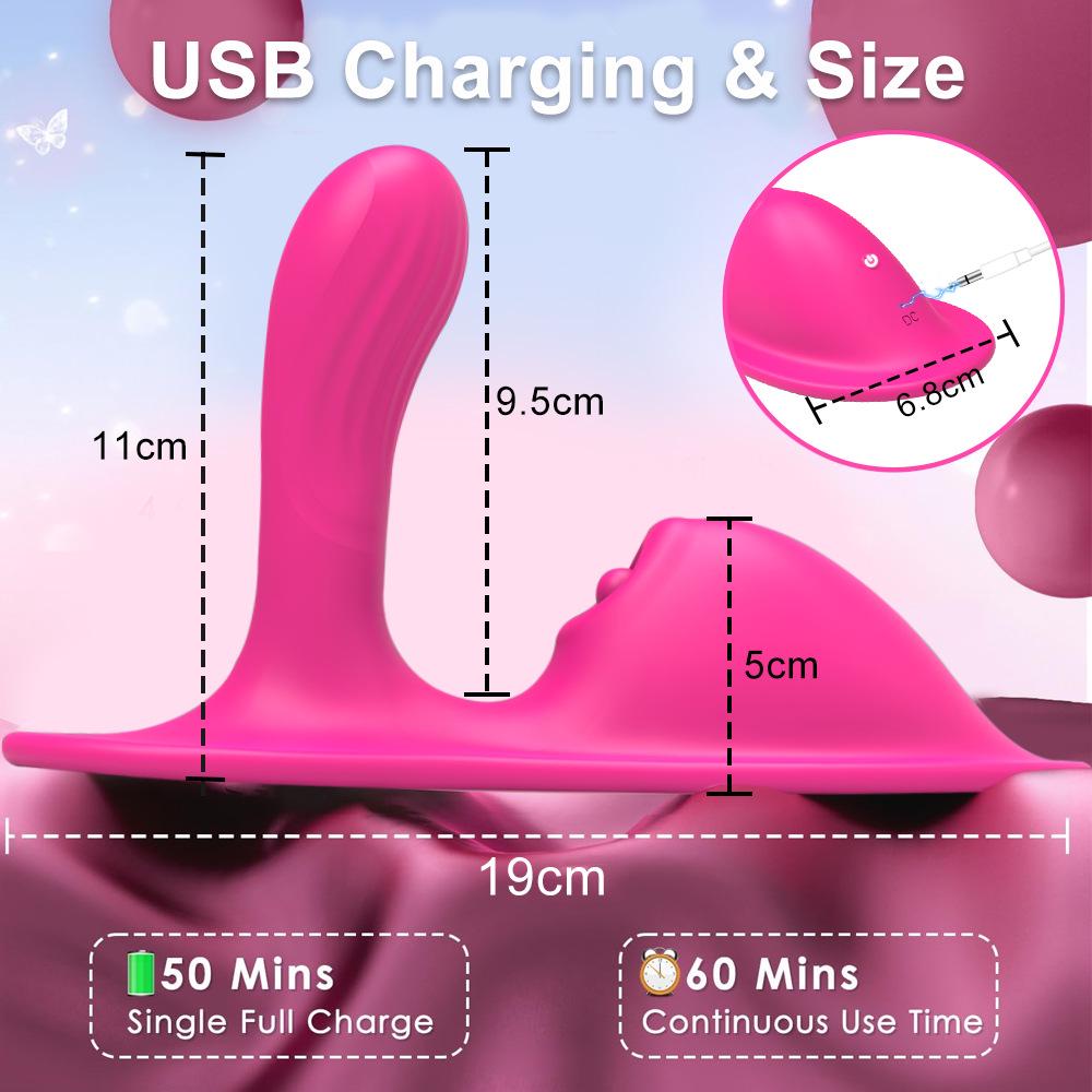 Remote-Control Vibrating Seat Cushion for Female Pleasure