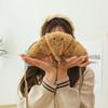 New Childlike Cute Dumpling Bag Cartoon Croissant Bag Mini Messenger Bag Female Soft Girl Portable Change Storage Bag