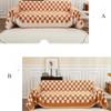 Checkerboard Sofa Cushion Cover Non-slip Winter All-inclusive Ultra-thick Plaid High-end Household Four-season Front AB Side Dual-use Sofa Towel