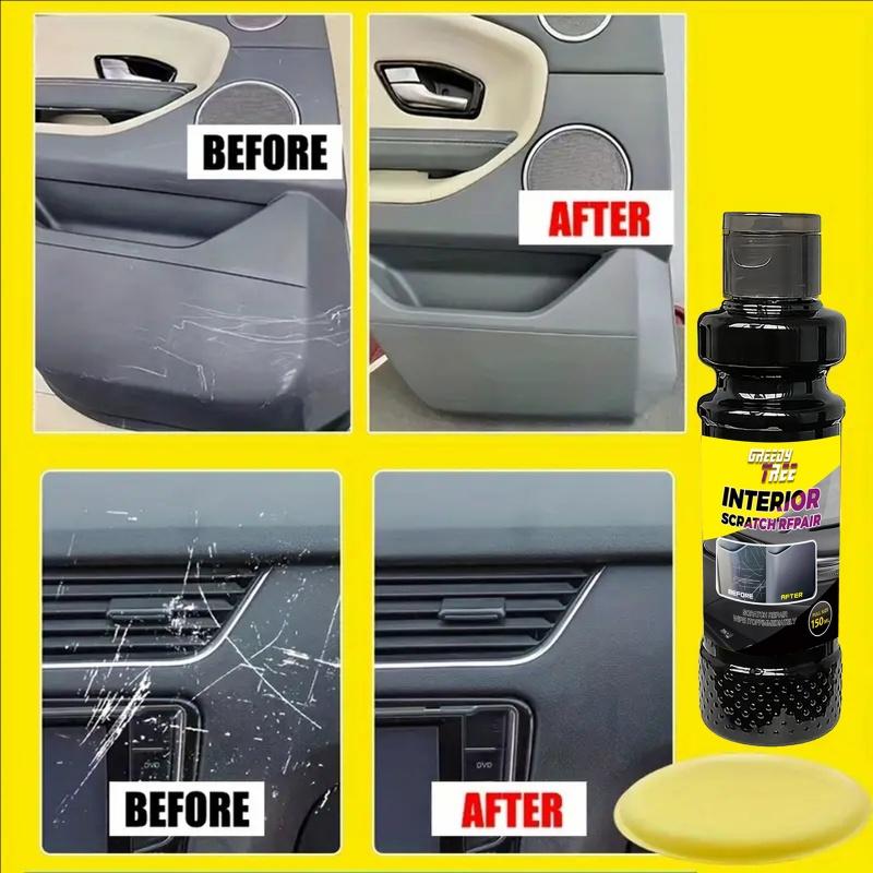 Automotive Plastic Refurbishment, Crystal Wax Plating, Interior Gloss Restoration, Repair Plastic PU Leather Whitening and Aging