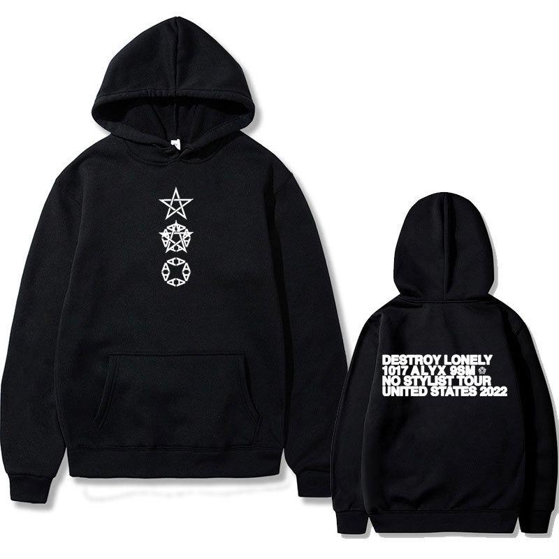 

Rapper Destroy Lonely Alyx Graphic Hoodie Men Oversized Fashion Hoodies Printing Hoodie Sweatshirts Men Long Sleeve Clothes S
