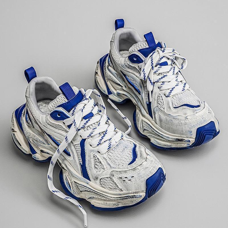 Fashion New Old Versatile Breathable Soft Sole Sports Casual Shoes Trendy Mesh Sports Heightening Shoes