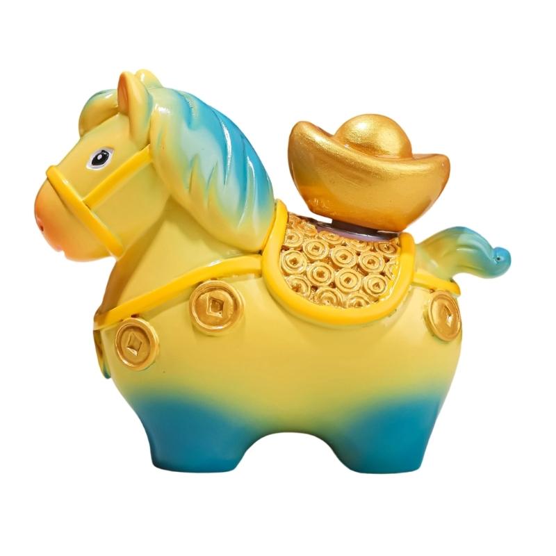 

Lucky Animal Statue Resin Decoration For Kids Room Decoration And Festival ambiances With Smooth Surfaces