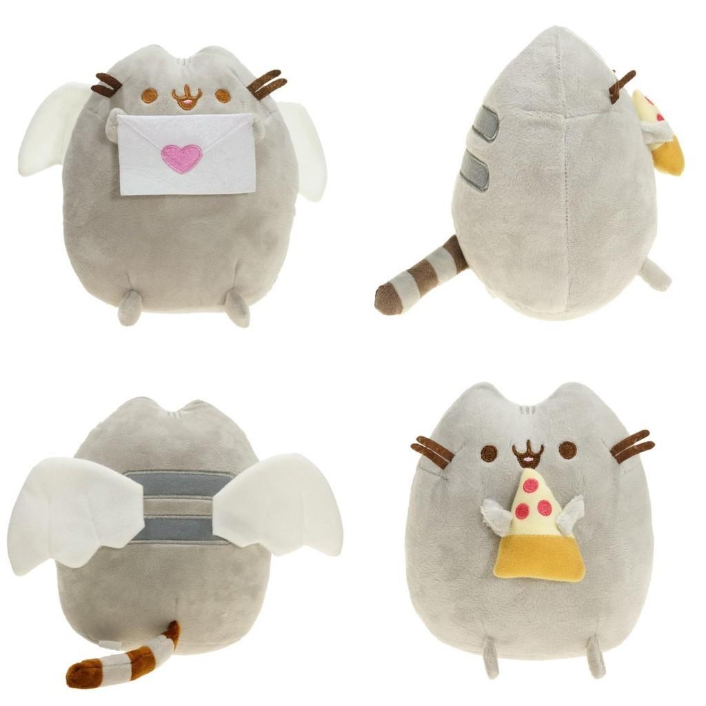 Lovely Animal Shaped Cat Plush Toy In Eggshell Or Sushi Roll Look