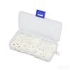 500PCS Boxed Nylon High Temp Insulation Flat Plastic Washers