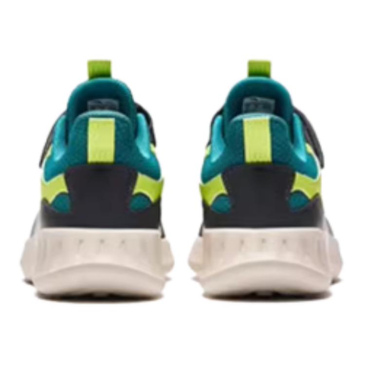 Anta Comfortable Non-Slip Durable Low-Top Kids Running Shoes Kids sneaker Gray Green A312415519-1