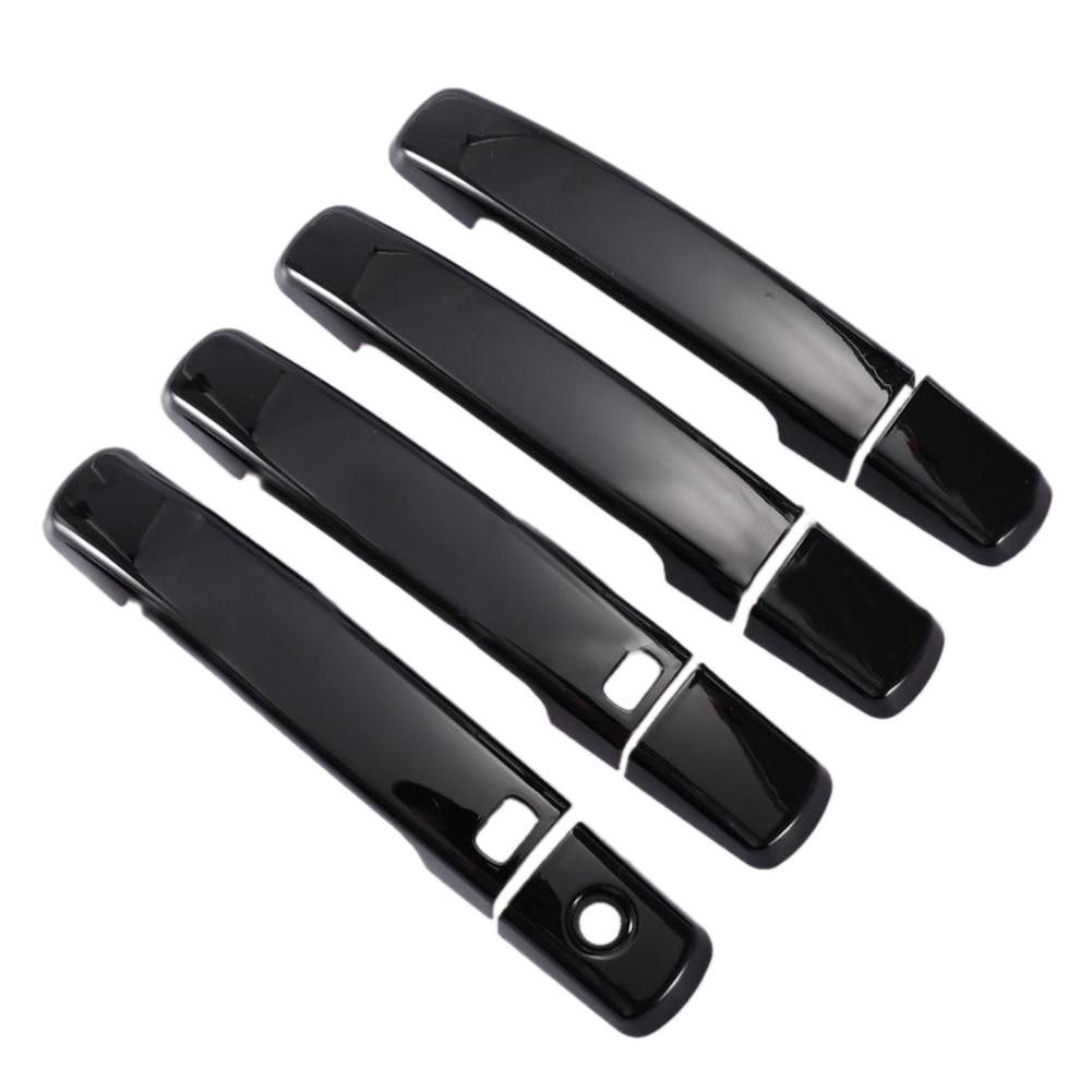 8 sztuk/zestaw osłona klamki drzwi samochodowych wykończenia chromowana osłona klamki drzwi stylizacja dla Nissan Qashqai J10 2007-2013 pierwszy