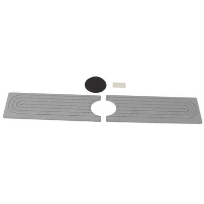 Faucet Absorbent Mat Fast Drying Modern Diatomite Sink Draining Pad for Kitchen Bathroom RV Light