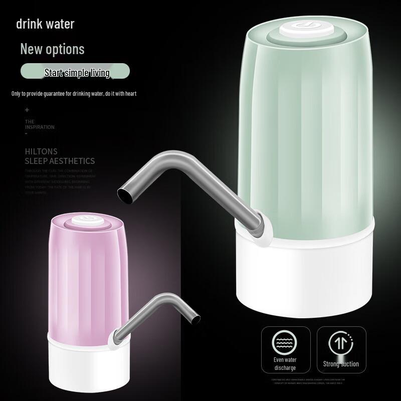 Leuchtender Bullet-Head Elektrischer Wasserspender für Flaschen