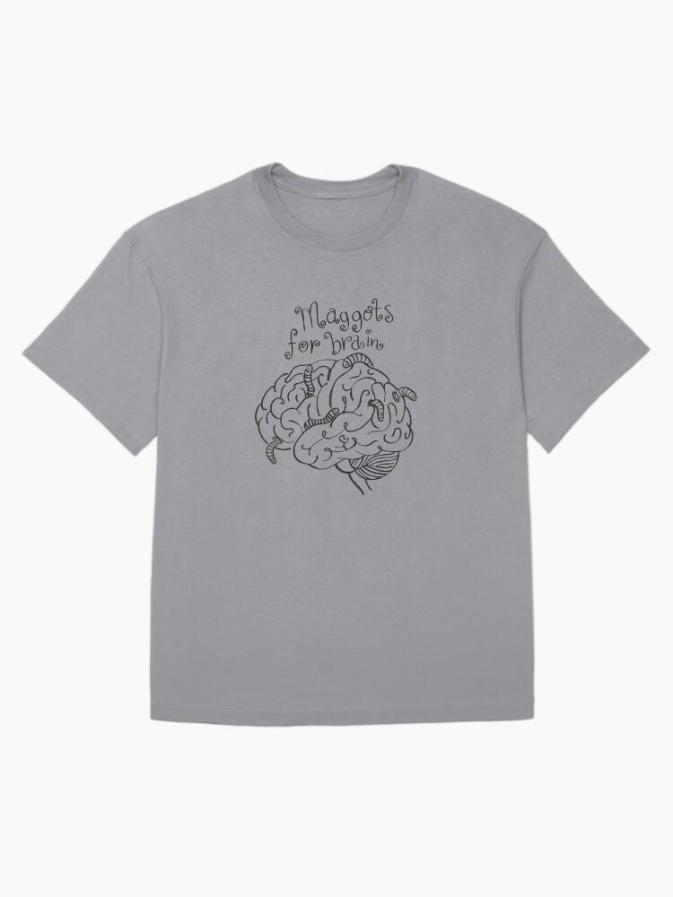 Maden für Gehirne Übergroßes T-Shirt