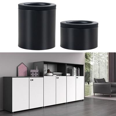 4Pcs/Set Cabinet Feet Wear Resistant Strong Bearing Capacity ABS Round Height Adjustable Furniture Leg for Home