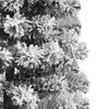 Artificial Christmas Tree Foldable Snow Flocked 150 cm