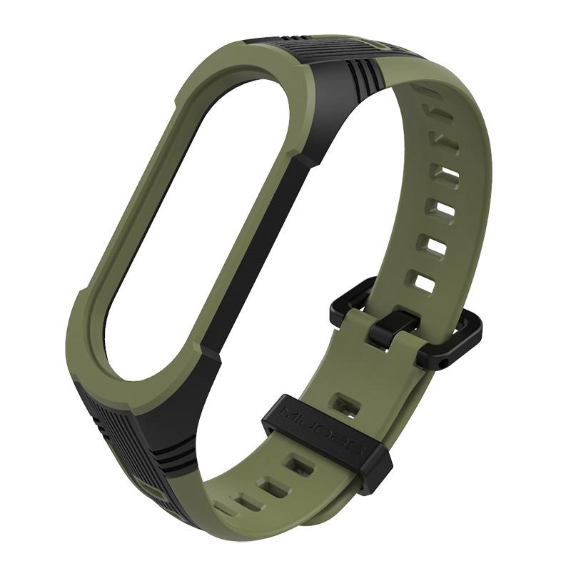 Silicone Wrist Strap for Xiaomi Mi Band 7 5 6 Wristband Replacement Accessories for Mi Band 7