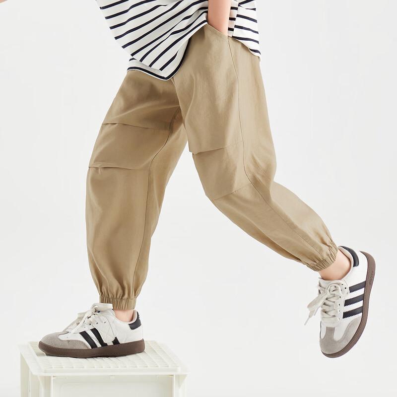 Boys  Summer Pleated Cargo Pants 130