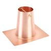 Rain Chain Gutter Adapter Metal Rain Catcher Chain Adapter for Installation Outside Gutters Downspout Pure Copper