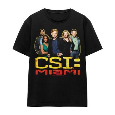 CSI: Miami Unisex Adult Cast T-Shirt