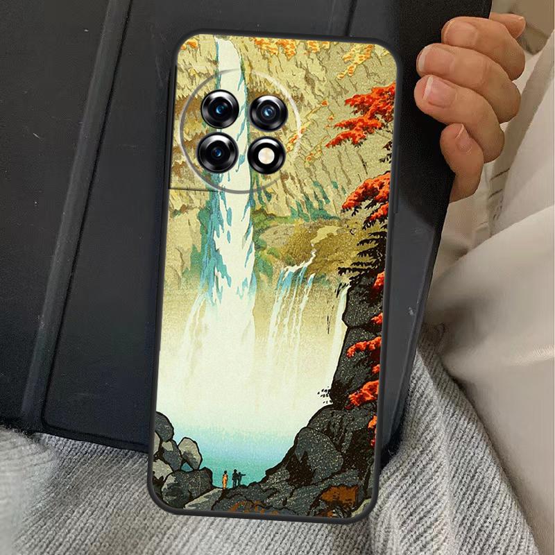 Ukiyo-e Japanese Art Case For OnePlus 13T 10T 8T 10R 12R 13R 15 13 12 11 10 9 Nord CE 5 2 3 4 Lite N20 N30 Cover