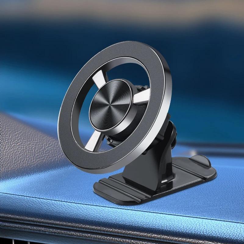 For Magsafe Magnet Mobile Phone Stand for iPhone 14 15 Pro/Max/Plus Samsung 360° Rotation Magnetic Holder Car Dashbroad Bracket