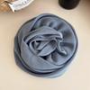 Yellow Rose Flower Hair Clips French Women Barrette Fashion Chiffon Hairpin  Girls