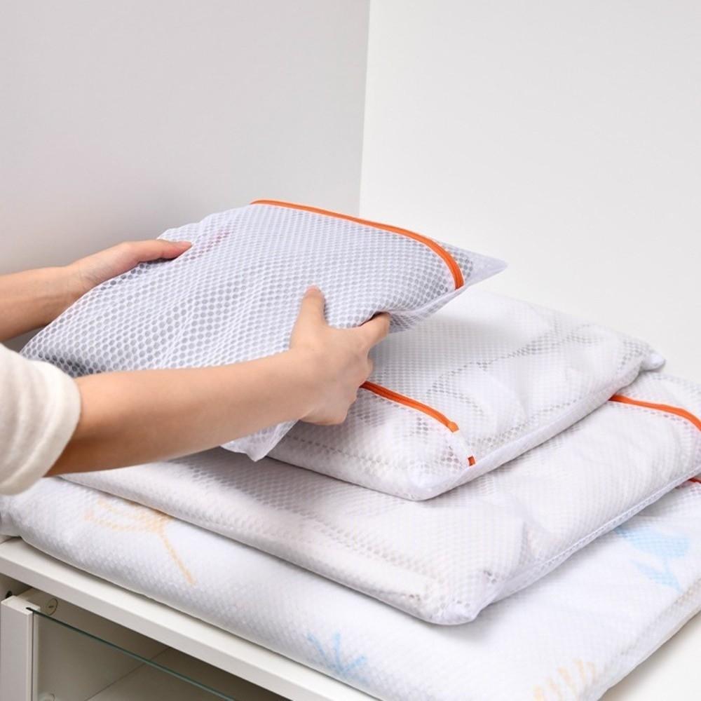 Portable Cellular Mesh Laundry Bag Antibacterial Anti-deformation Washing Machine Pouch Breathable Reusable Sweater Bra Care Bag