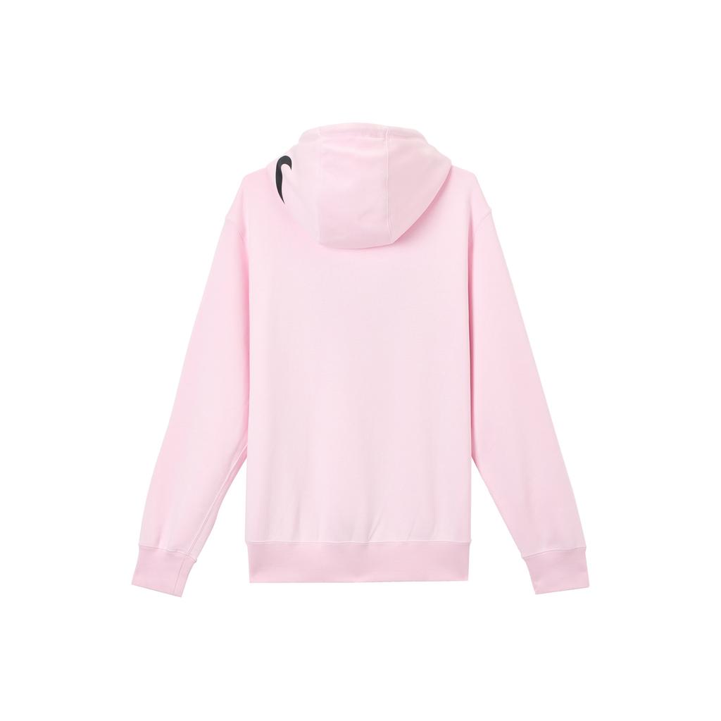 Nike Club Fleece Casual Comfortable Windproof Warm Hoodie Men Hoodies Foam-Pink Black FZ1039-663