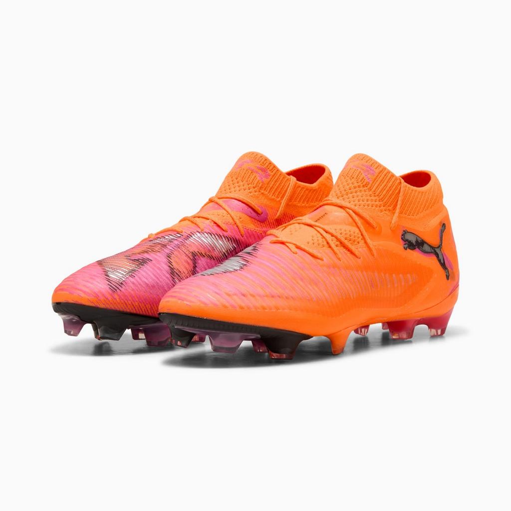 Men's Puma FUTURE 8 ULTIMATE FG football boots orange 10858103 r 45