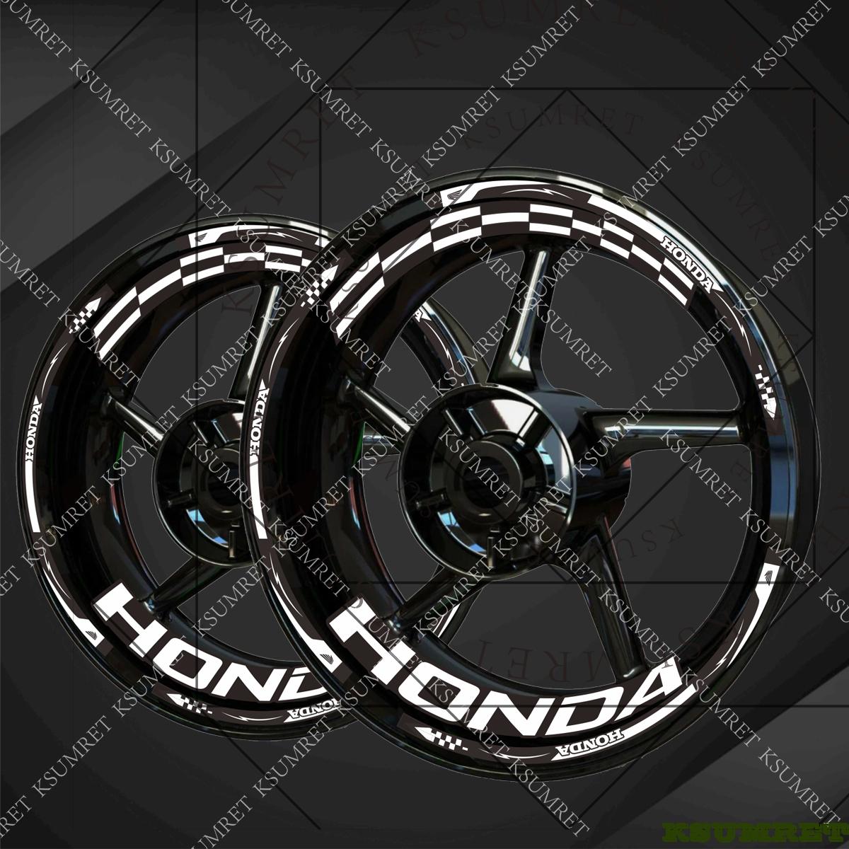 

Вінілова наклейка на колесо Honda, наклейка на диск мотоцикла