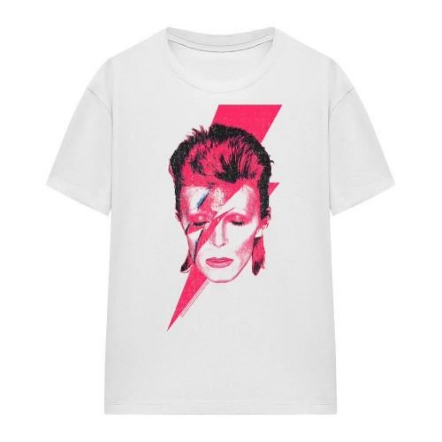 

Унисекс футболка для взрослых Дэвида Боуи Aladdin Sane S чёрный